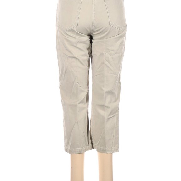 DKNY Jeans Tan Straight Leg Cut Low Rise Waist Size 6P #480 - Picture 4 of 4